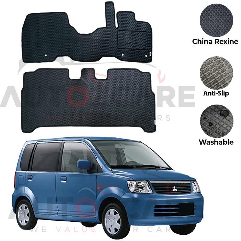 Mitsubishi EK Wagon China Rexine Floor Mat 2PCS - Model 2000-2006