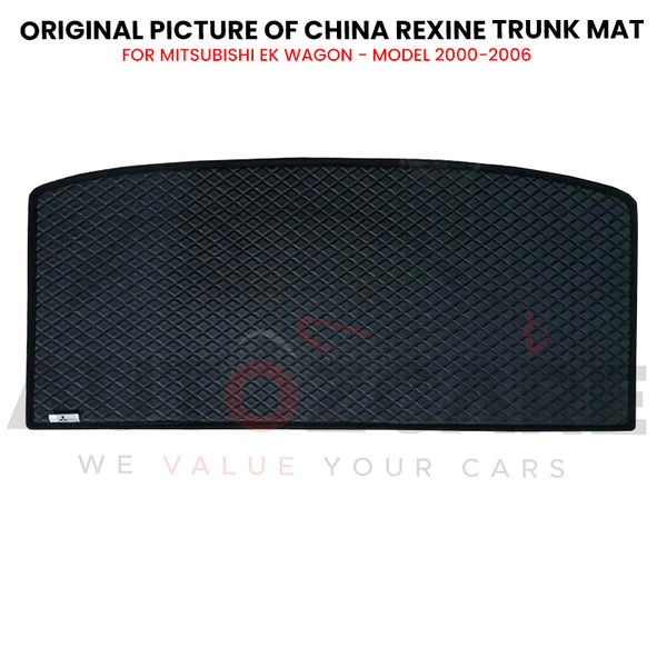 Mitsubishi EK Wagon China Rexine Custom-Size Trunk Mat - Model 2000-2006