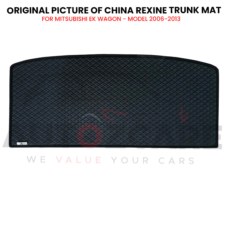 Mitsubishi EK Wagon China Rexine Custom-Size Trunk Mat - Model 2006-2013