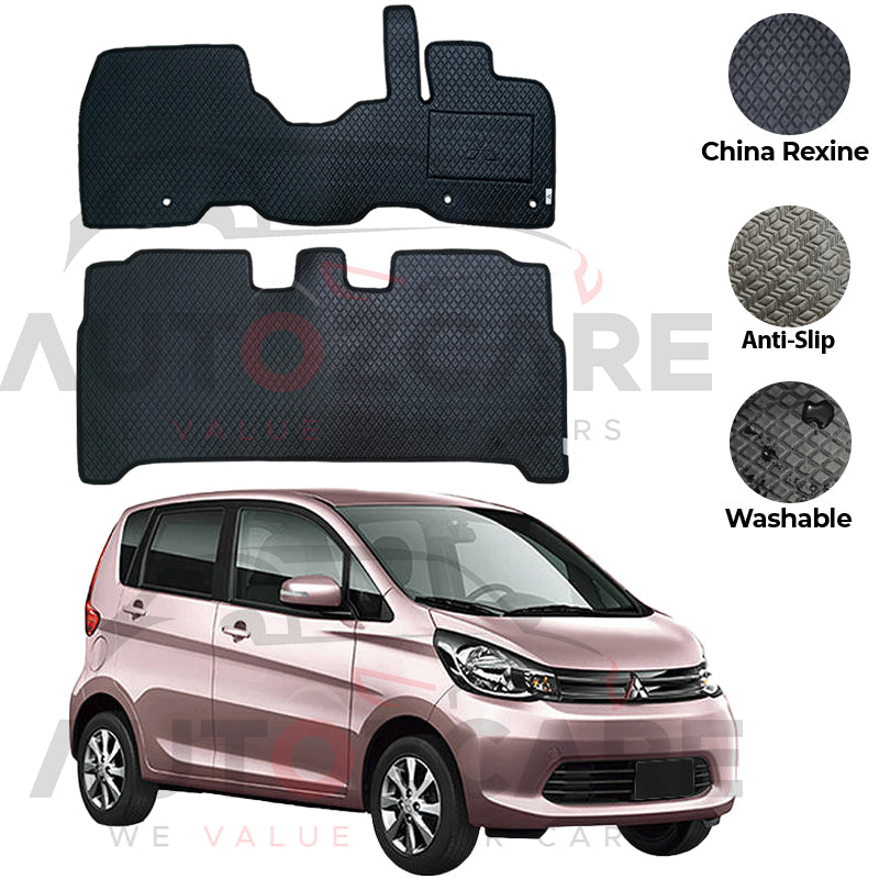Mitsubishi EK Wagon China Rexine Floor Mat 2PCS - Model 2013-2019