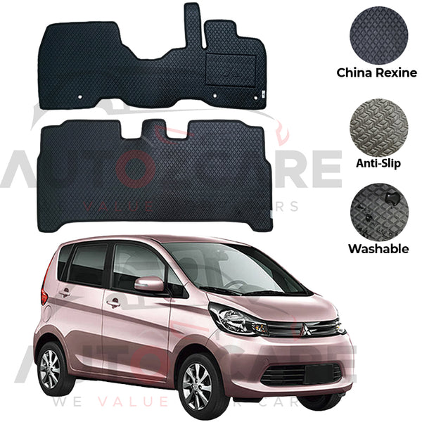 Mitsubishi EK Wagon China Rexine Floor Mat 2PCS - Model 2013-2019
