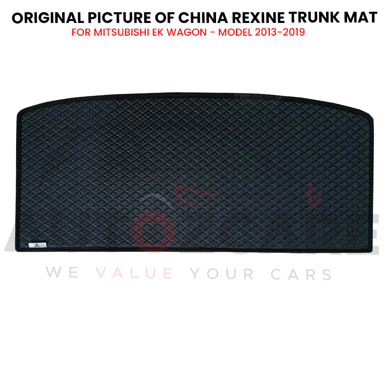 Mitsubishi EK Wagon China Rexine Custom-Size Trunk Mat - Model 2013-2019