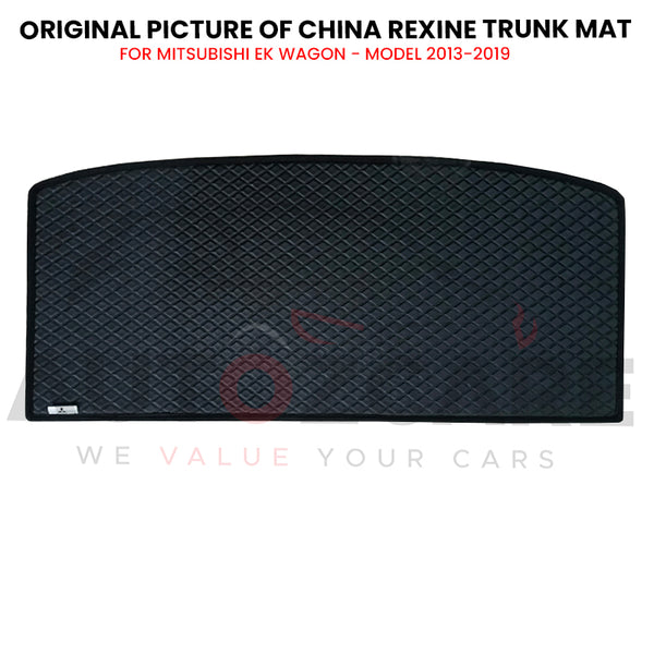 Mitsubishi EK Wagon China Rexine Custom-Size Trunk Mat - Model 2013-2019