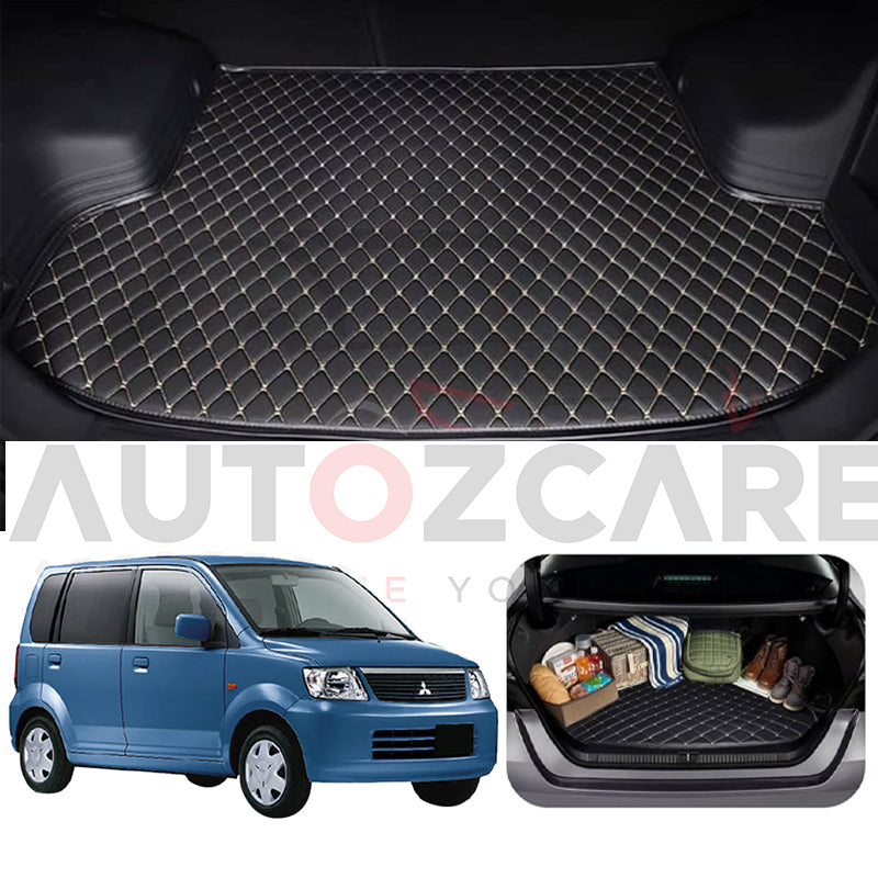 Mitsubishi EK Wagon 7D Custom Car Trunk Mat - Model 2000-2006