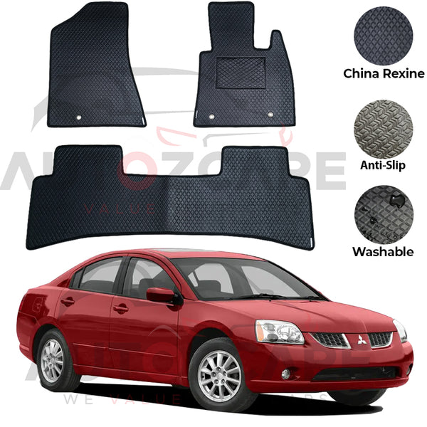 Mitsubishi Galant China Rexine Floor Mat 3PCS - Model 1998-2005