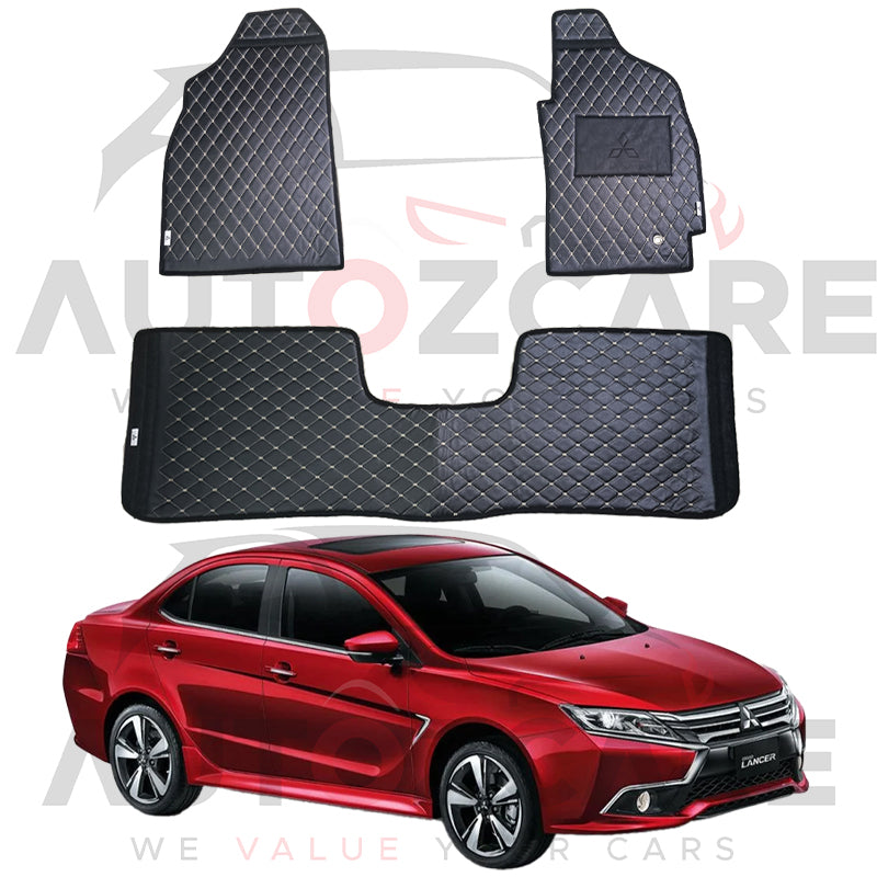 Mitsubishi Lancer 7D Floor Mat ( Flat Style ) - Model 2004-2020
