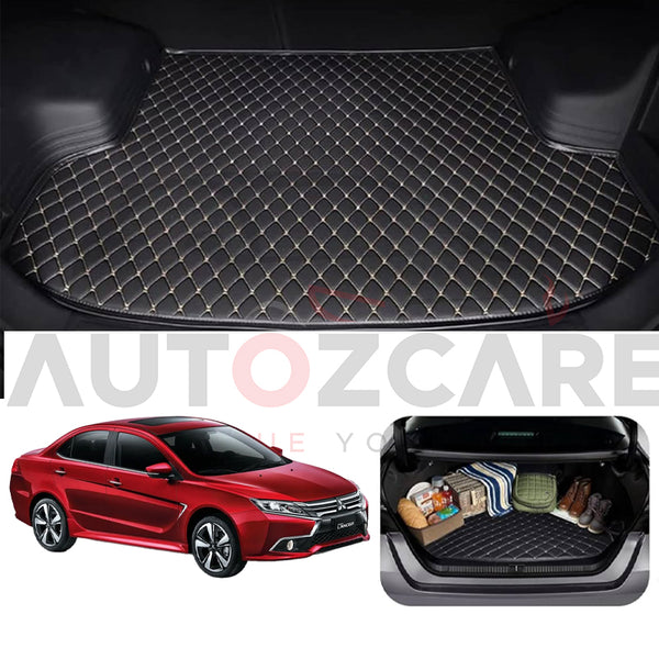 Mitsubishi Lancer Custom 7D Custom Car Trunk Mat - Model 2004-2020