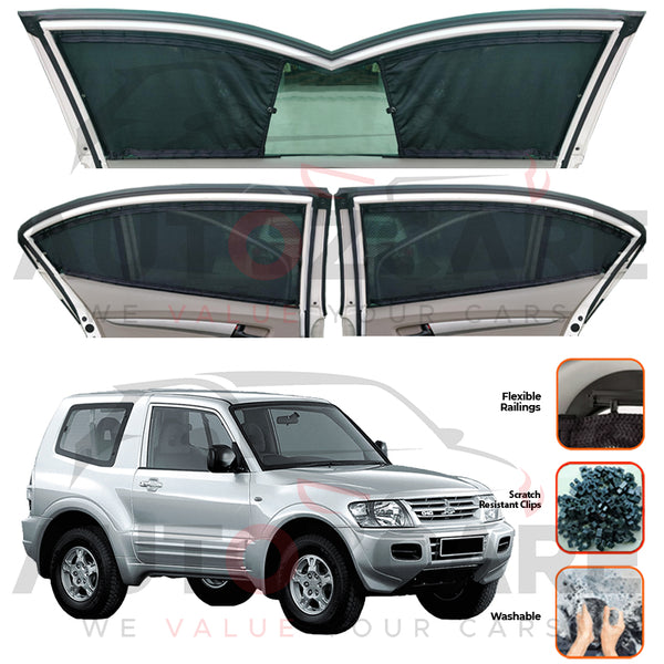 Mitsubishi Mini Pajero Custom Car Sliding Curtains - Model 1994-2012
