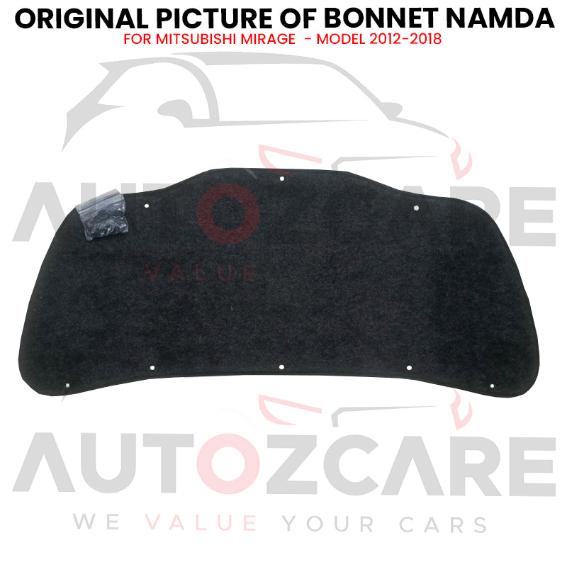 Mitsubishi Mirage Bonnet Protector/Namda - Model 2012-2018