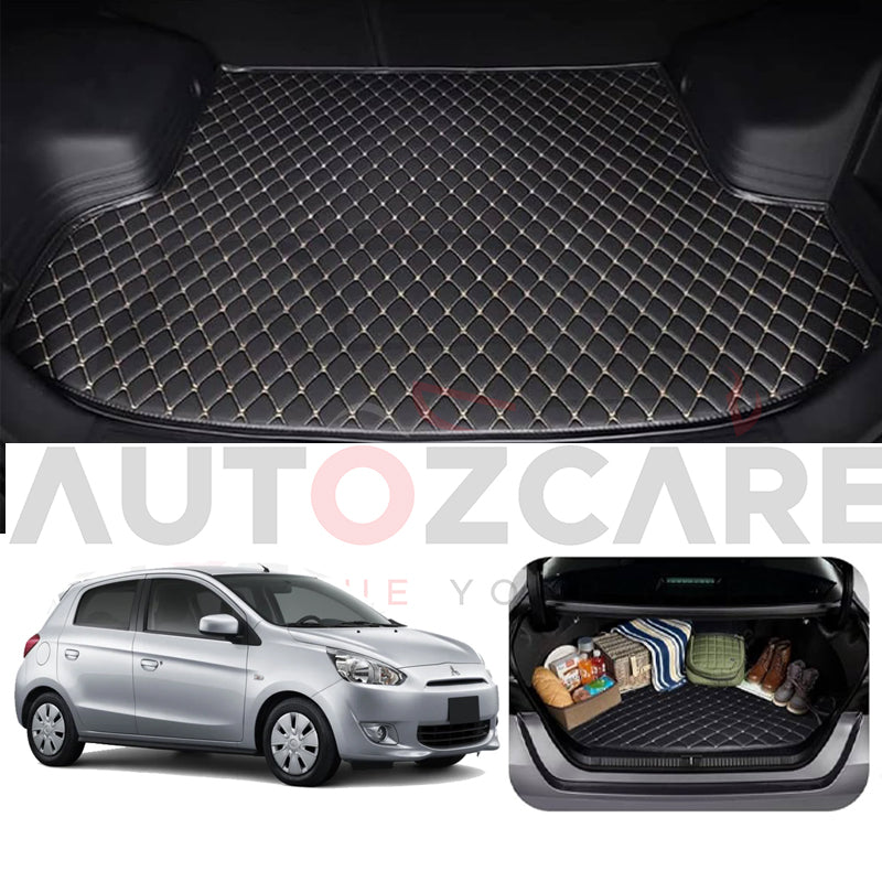Mitsubishi Mirage 7D Custom Car Trunk Mat - Model 2012-2018