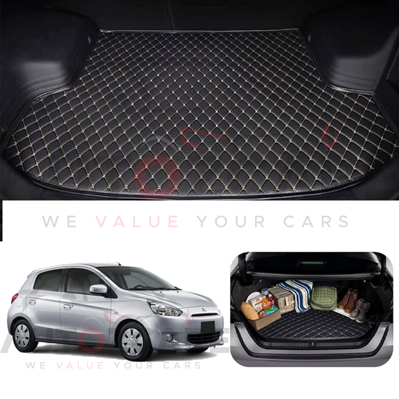 Mitsubishi Mirage 7D Custom Car Trunk Mat - Model 2012-2018