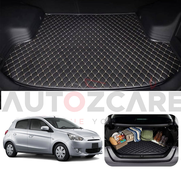 Mitsubishi Mirage 7D Custom Car Trunk Mat - Model 2012-2018