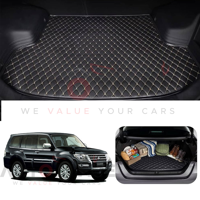 Mitsubishi Pajero 7D Custom Car Trunk Mat - Model 2006-2018