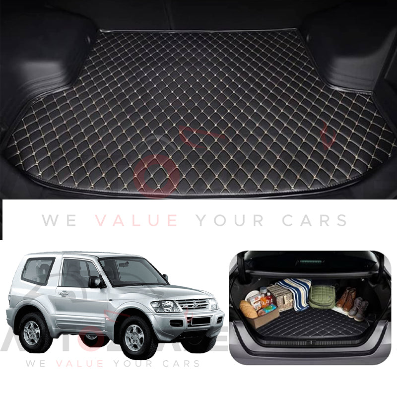 Mitsubishi Mini Pajero 7D Custom Car Trunk Mat - Model 1994-2012