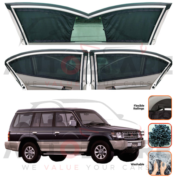 Mitsubishi Pajero Custom Car Sliding Curtains - Model 1992-1998