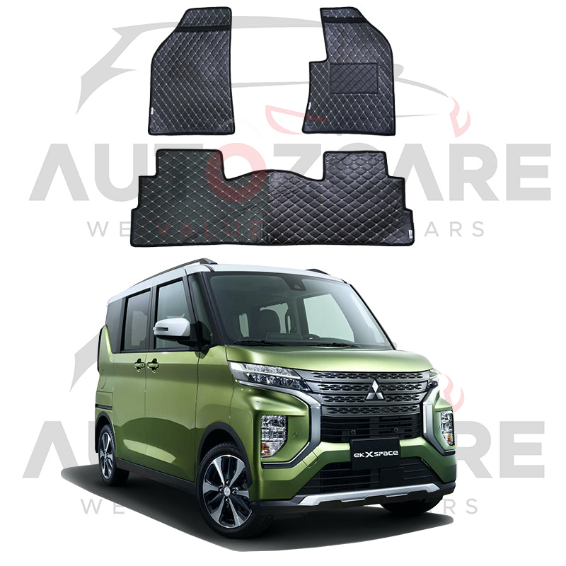 Mitsubishi Ek X Space 7D Floor Mat ( Flat Style ) 3PCS - Model 2019 2026