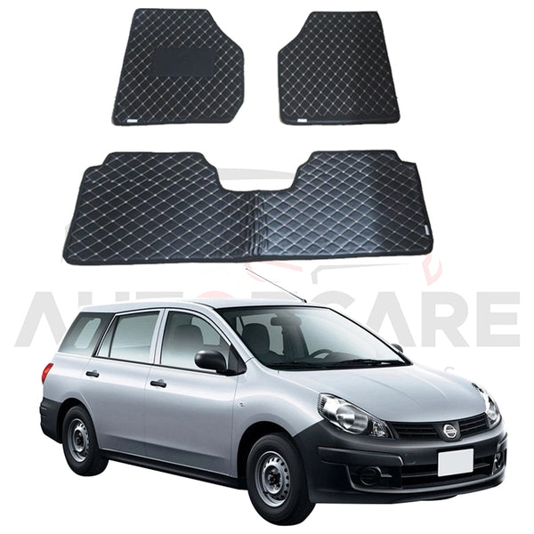 Nissan AD Van 7D Floor Mat ( Flat Style ) 3PCS - Model 1999-2007 - AutozCare Pakistan
