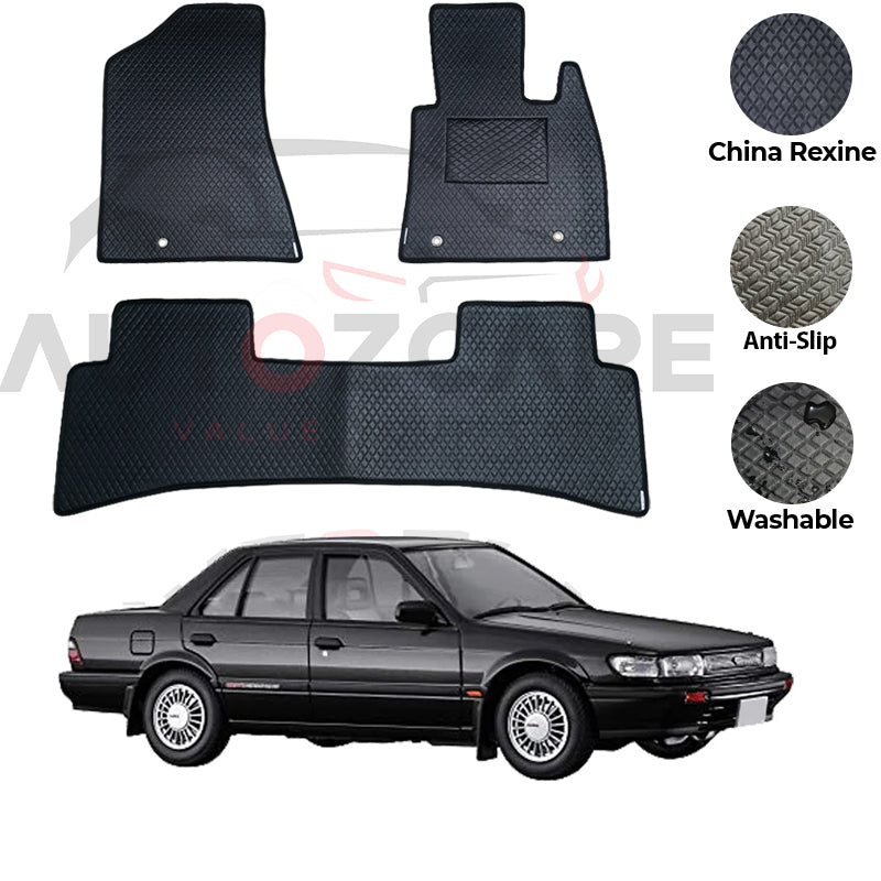 Nissan Blue Bird China Rexine Floor Mat 3PCS - Model 1996-2001