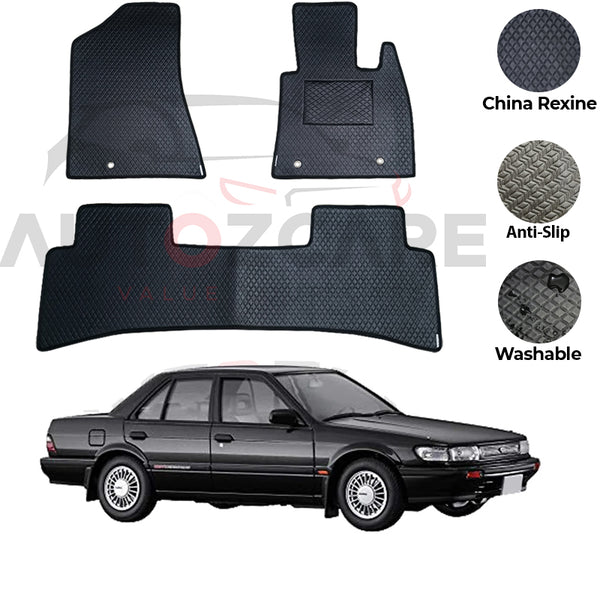 Nissan Blue Bird China Rexine Floor Mat 3PCS - Model 1996-2001