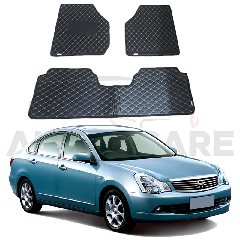 Nissan Blue Bird Sylphy Model 2005-2012 7D Floor Mat ( Flat Style ) 3PCS