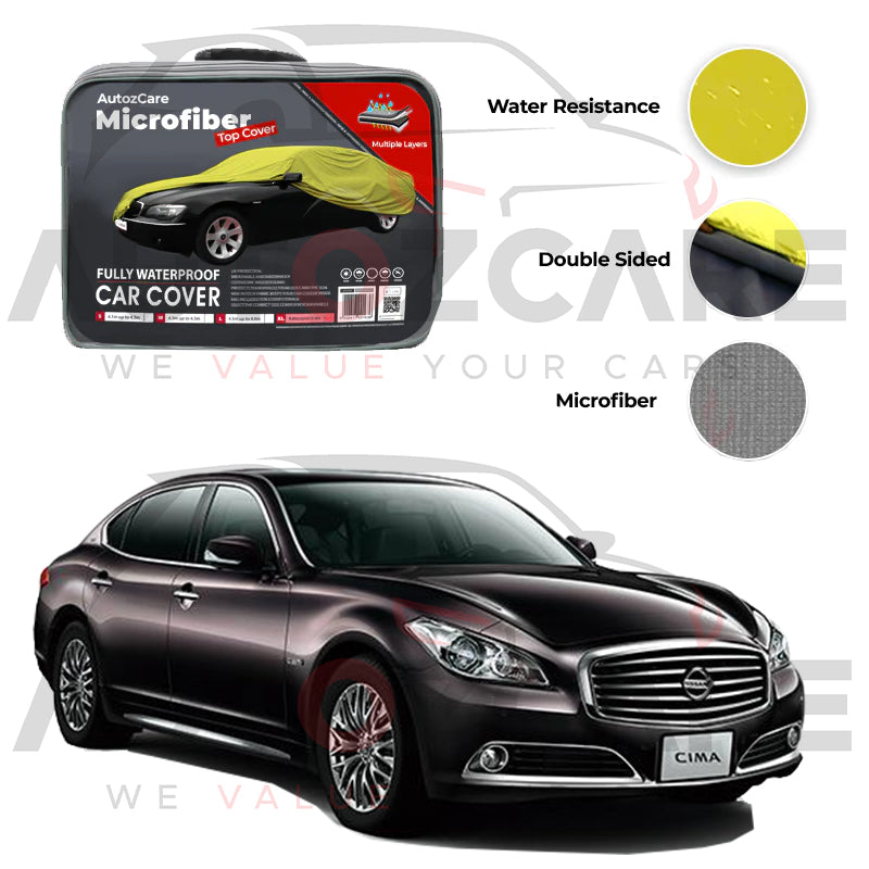 Nissan Cima Microfiber Car Top Cover - Model 2012-2022