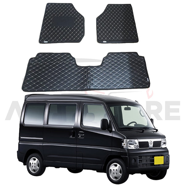 Nissan Clipper 7D Floor Mat ( Flat Style ) - Model 2007-2010 - AutozCare Pakistan