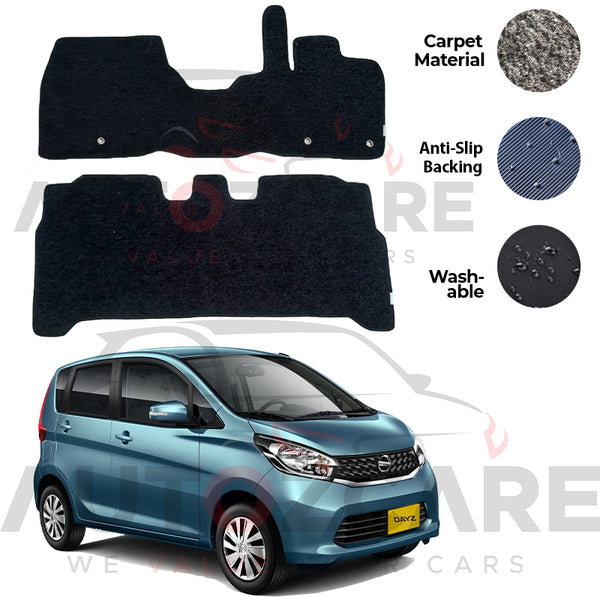 Nissan Dayz Genuine Fitting Carpet Floor Mat 4PCS - Model 2013-2019