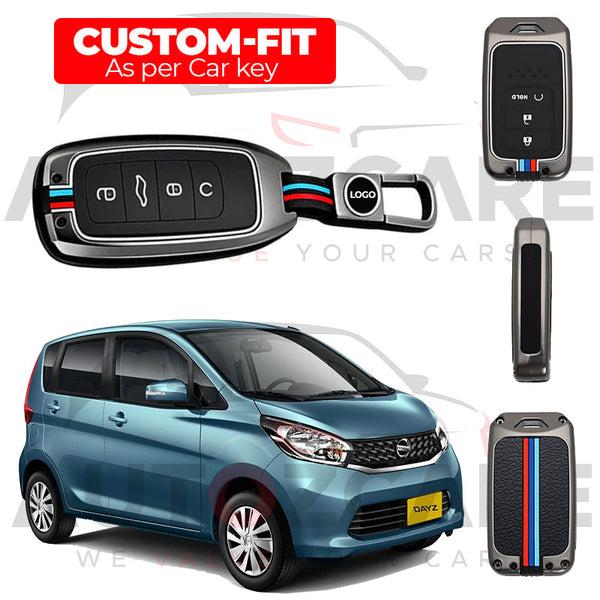 Nissan Dayz Remote Key Cover with Keychain - Model 2013-2019
