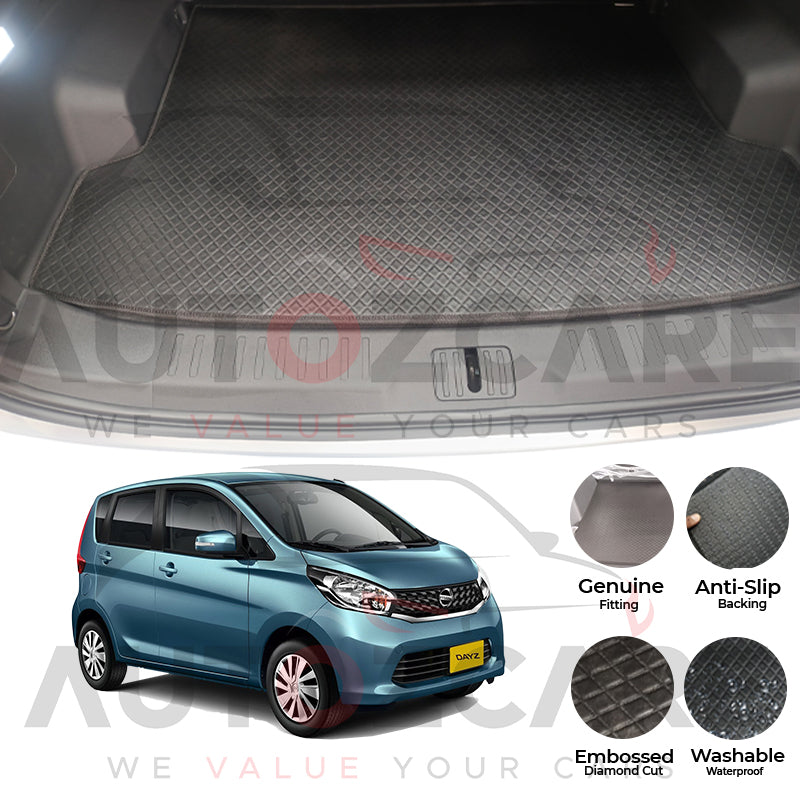 Nissan Dayz China Rexine Custom-Size Trunk Mat - Model 2013-2019
