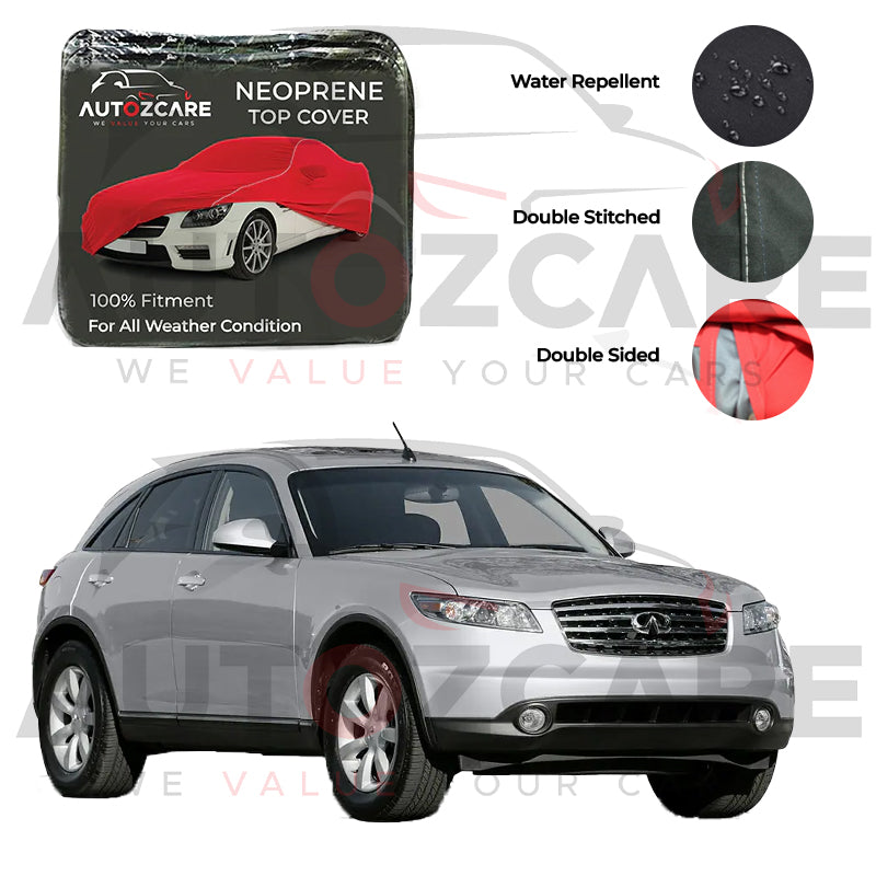 Nissan Infinity Neoprene Top Cover - Model 2003-2008