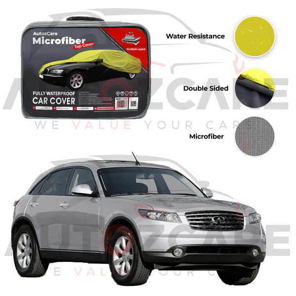 Nissan Infinity Microfiber Car Top Cover - Model 2003-2008
