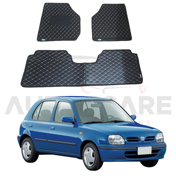 Nissan March 7D Floor Mat ( Flat Style ) - Model 1992-2003