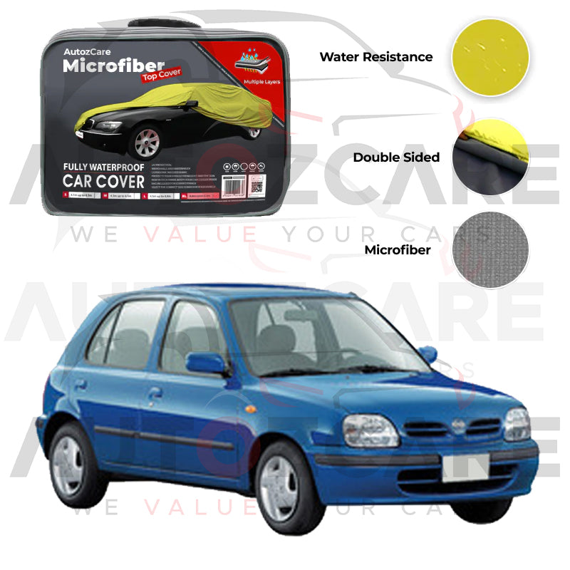 Nissan March Microfiber Car Top Cover - Model 1992-2001