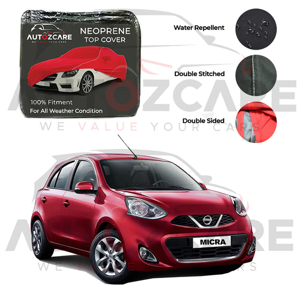 Nissan Micra Neoprene Top Cover - Model 2016-2023