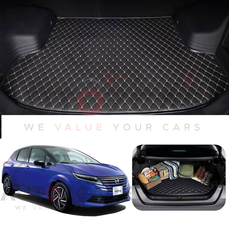 Nissan Note E-Power 7D Custom Car Trunk Mat - Model 2021-2025