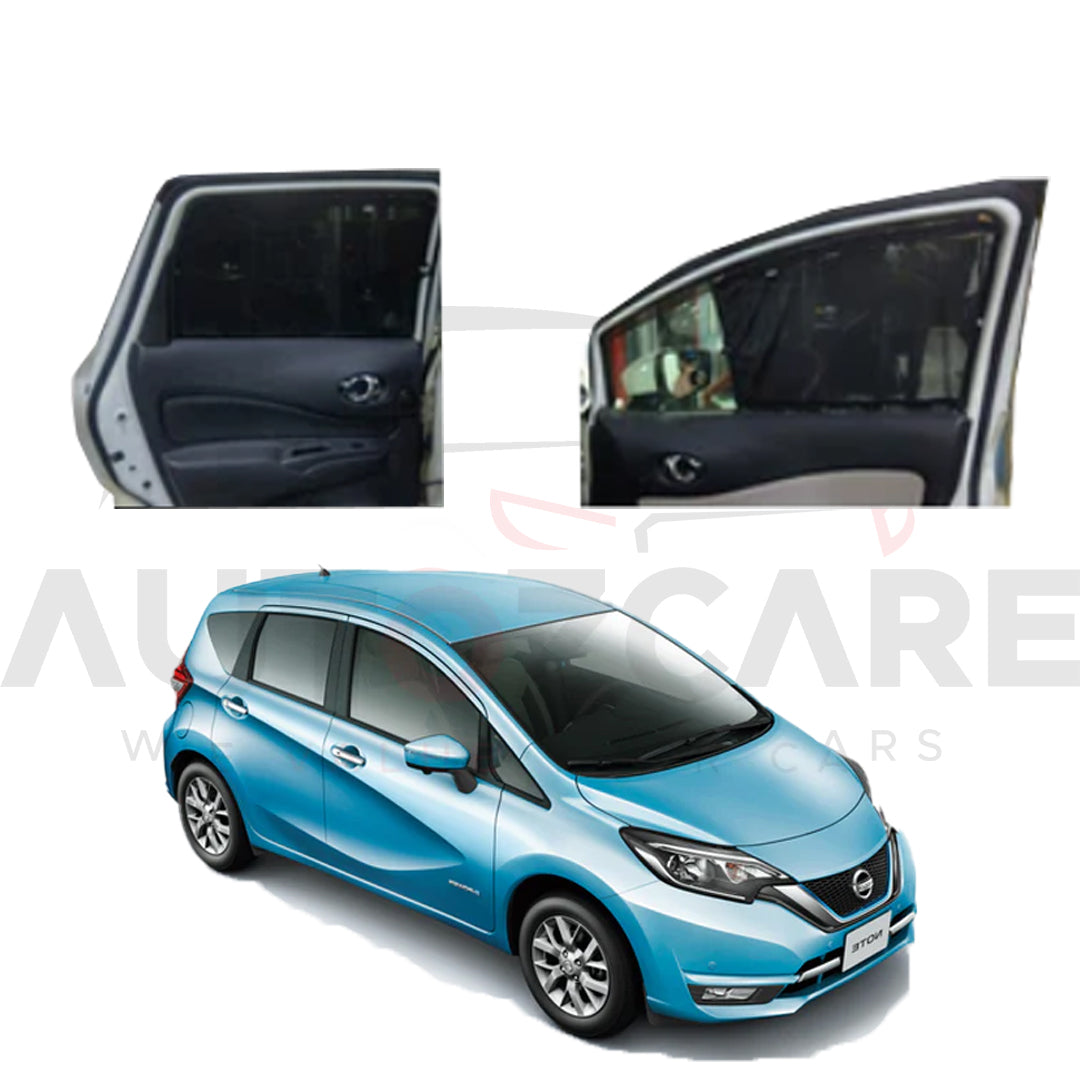 Nissan Note Gen3 Customize Car Curtain | Slidable Curtain Model 2020 - 2024