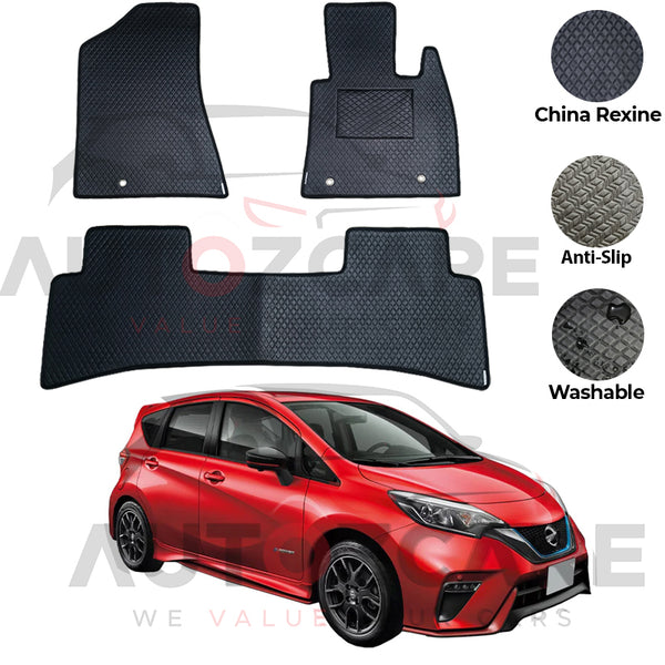 Nissan Note E-Power China Rexine Floor Mat 3PCS - Model 2012-2020