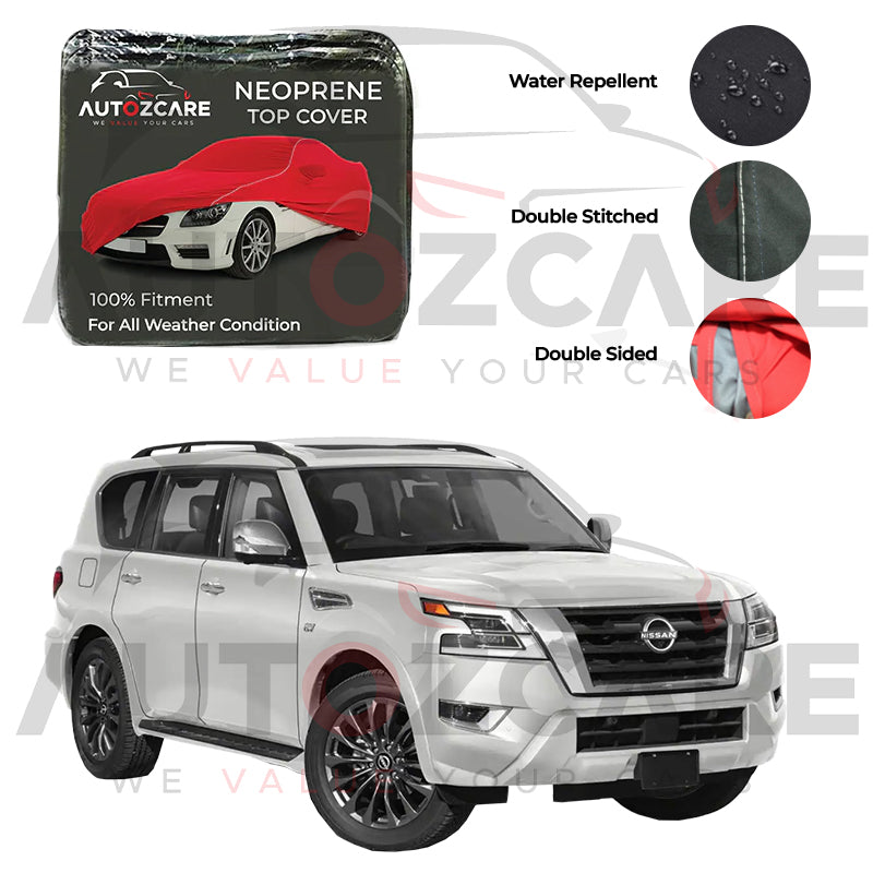 Nissan Patrol Neoprene Top Cover - Model  2010-2024