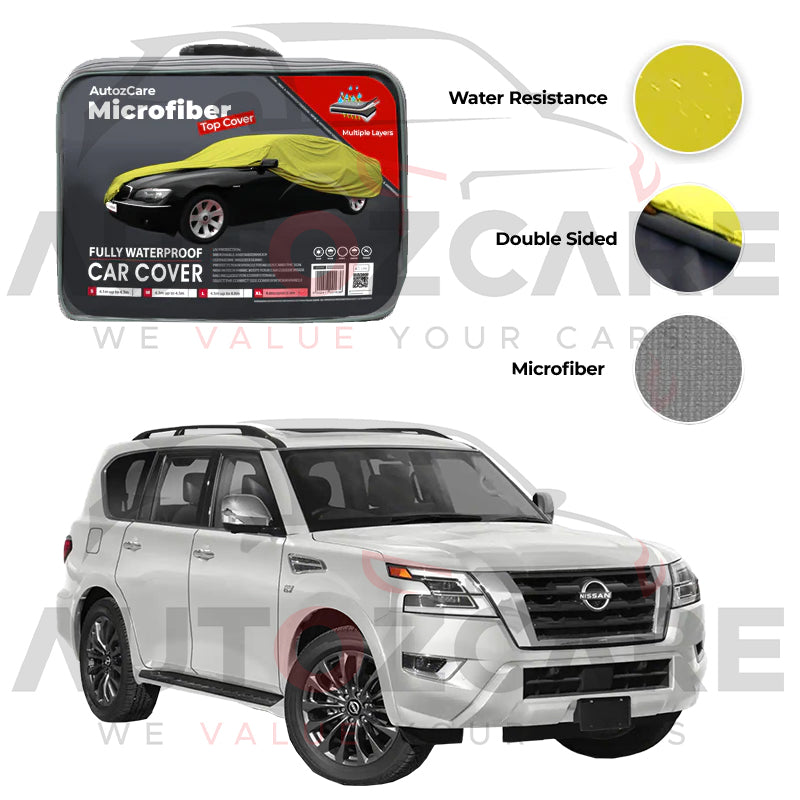 Nissan Patrol Microfiber Car Top Cover - Model  2010-2024