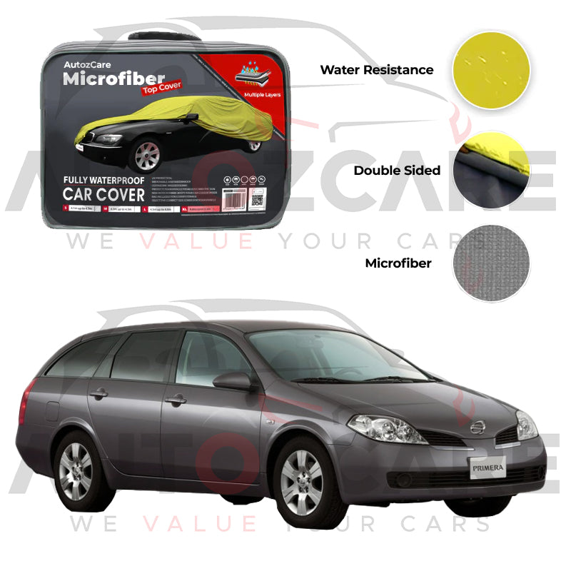 Nissan Premira Microfiber Car Top Cover - Model 2002-2008