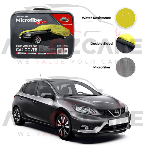 Nissan Pulsar Microfiber Car Top Cover - Model 2014-2025