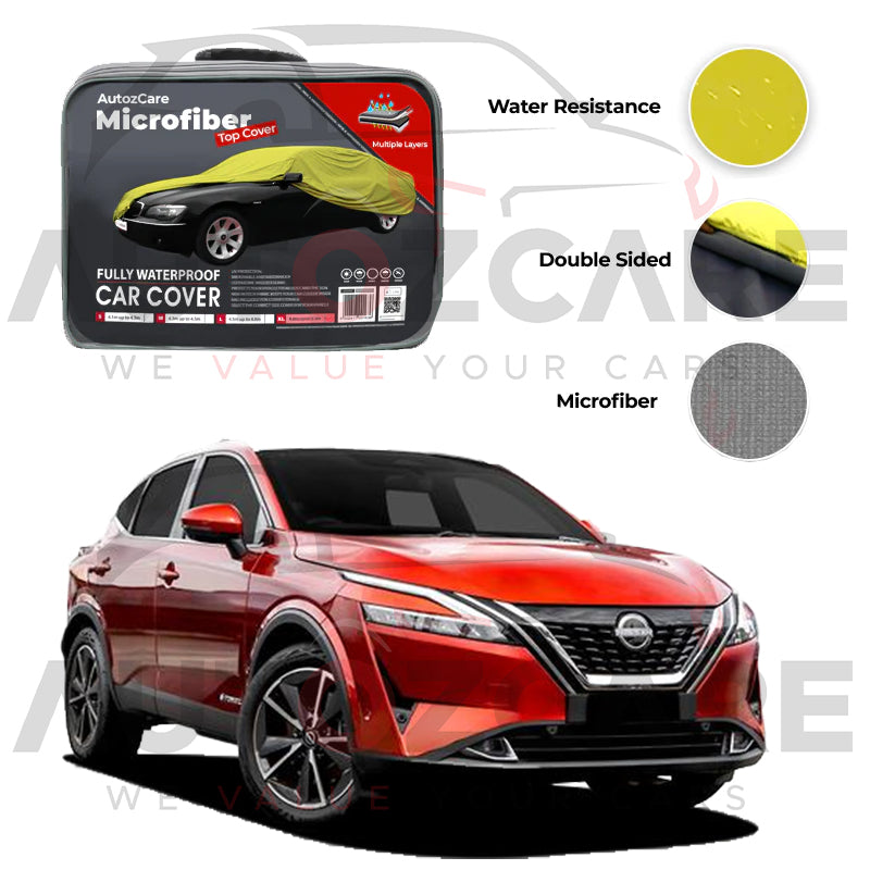 Nissan Qashqai Microfiber Car Top Cover - Model 2006-2014