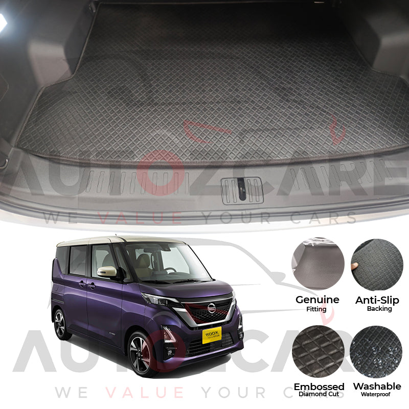 Nissan Roox China Rexine Custom-Size Trunk Mat - Model 2020-2023