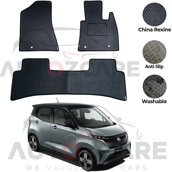 Nissan Sakura China Rexine Floor Mat 2PCS - Model 2022-2025