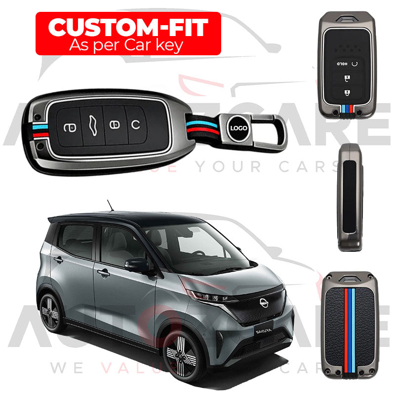 Nissan Sakura Remote Key Cover with Keychain - Model 2022-2025