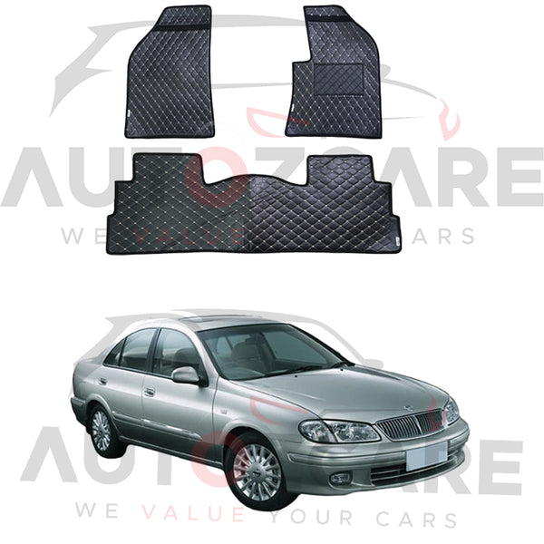 Nissan Sunny 7D Floor Mat ( Flat Style ) - Model 2005-2010