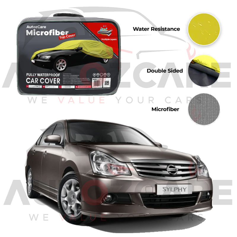 Nissan Sylphy Microfiber Car Top Cover - Model 2005-2012