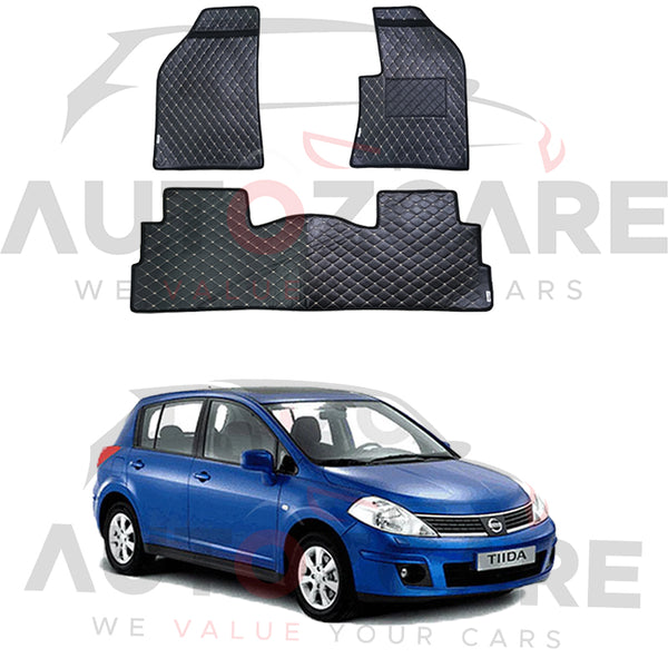 Nissan Tiida 7D Floor Mat ( Flat Style ) - Model 2004-2011