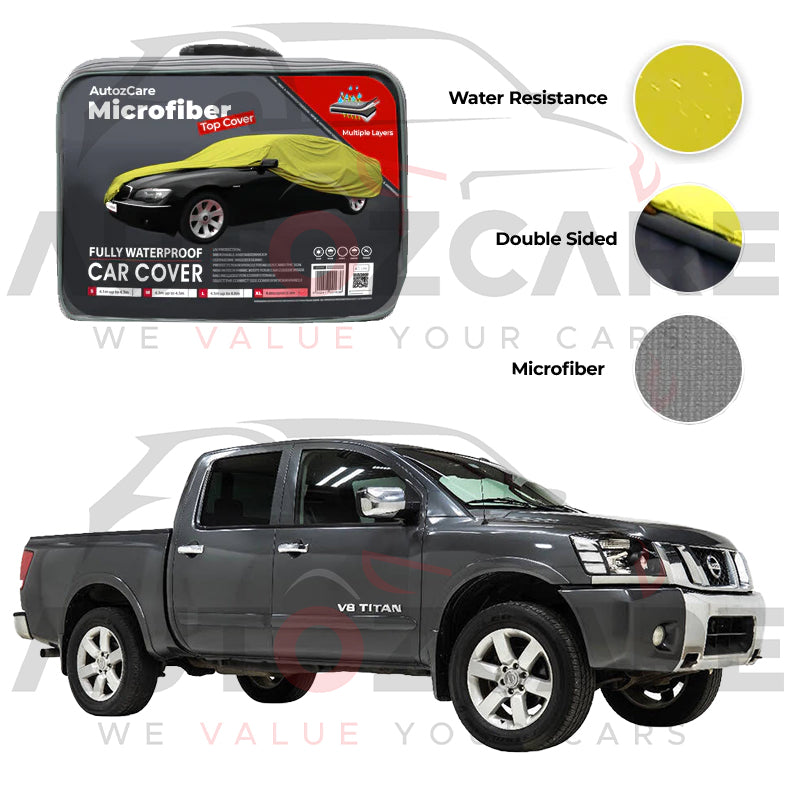 Nissan Titan Microfiber Car Top Cover - Model 2003-2015