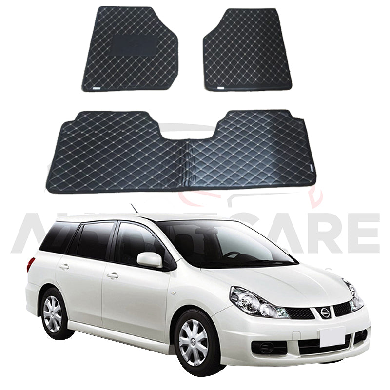 Nissan Wingroad 7D Floor Mat ( Flat Style ) - Model 2006-2018 - AutozCare Pakistan